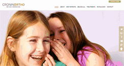 Desktop Screenshot of croninortho.com